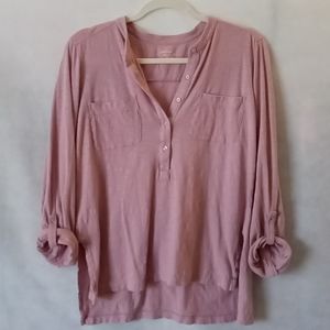 ♥️Ann Taylor Vintage wash tee sz med